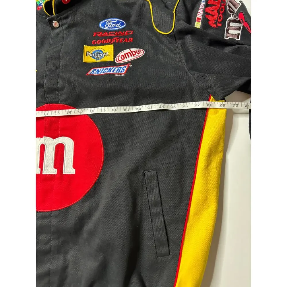 NWT M&M NASCAR jacket- Y2K brand new -2XL